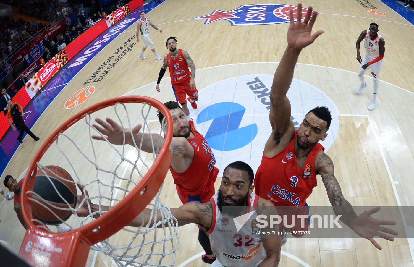 Russia Basketball Euroleague CSKA - Baskonia