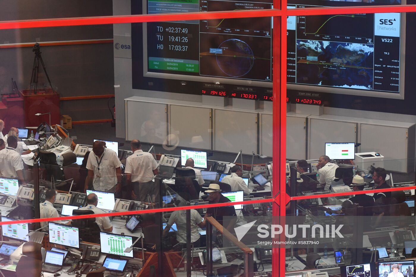France Guiana Europe Space