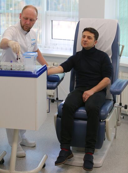 Ukraine Presidential Elections Drug Test