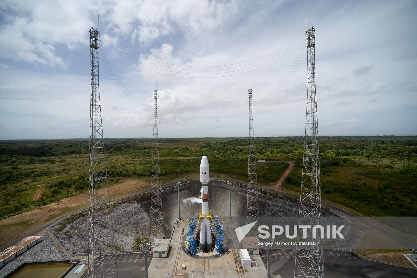 France Guiana Europe Space