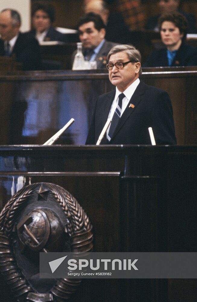 First Deputy Chairman of RSFSR Ministers' Council Nikolai Maslennikov