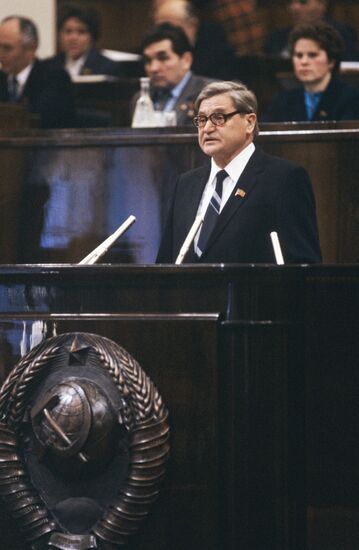 First Deputy Chairman of RSFSR Ministers' Council Nikolai Maslennikov