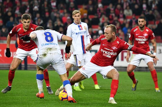 Russia Soccer Premier-League Spartak - CSKA