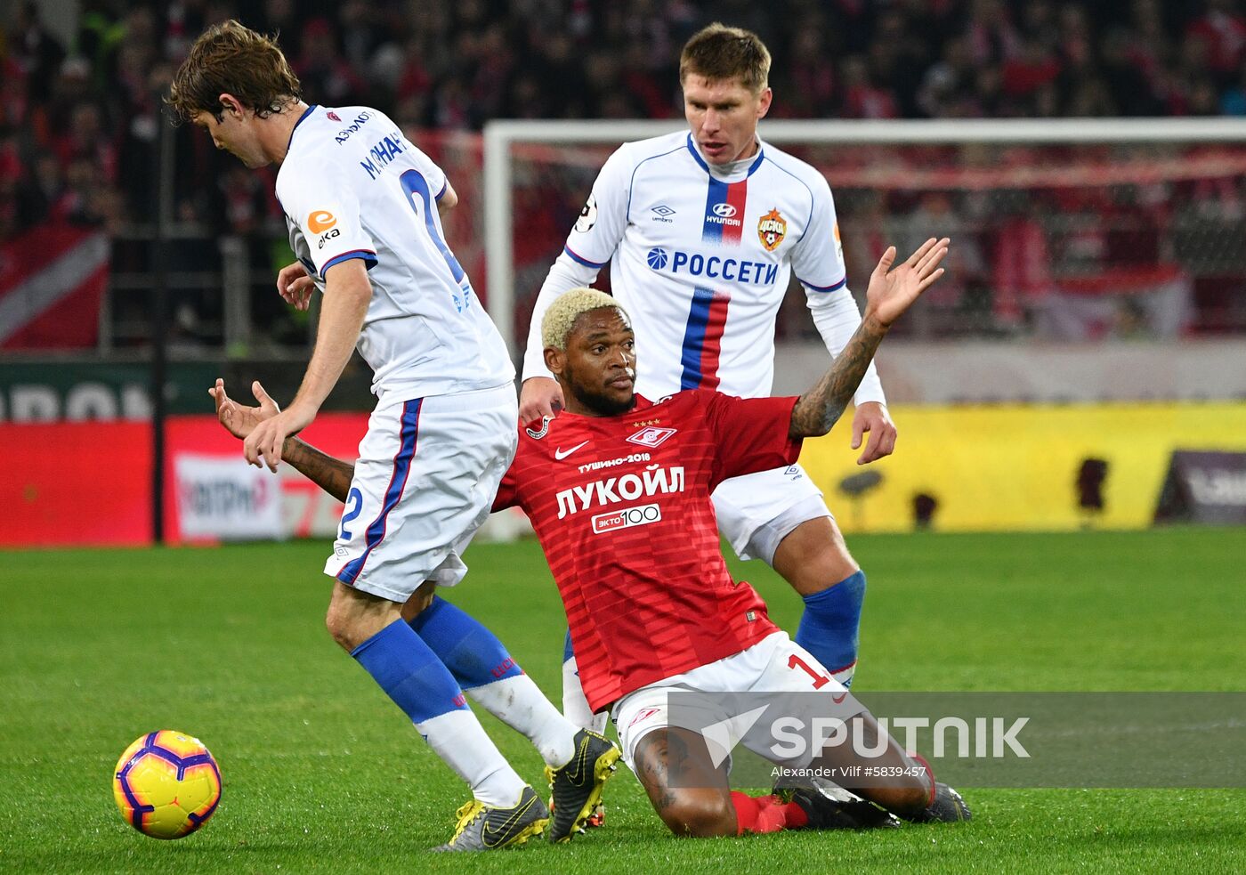 Russia Soccer Premier-League Spartak - CSKA
