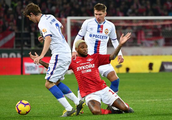 Russia Soccer Premier-League Spartak - CSKA