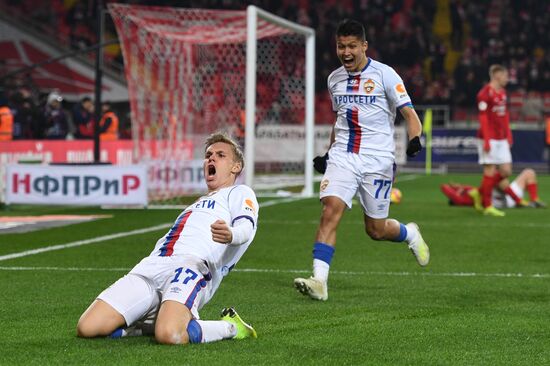 Russia Soccer Premier-League Spartak - CSKA