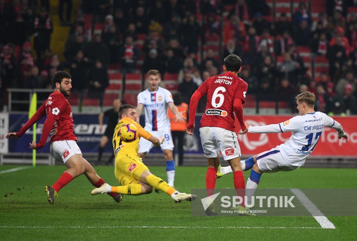 Russia Soccer Premier-League Spartak - CSKA