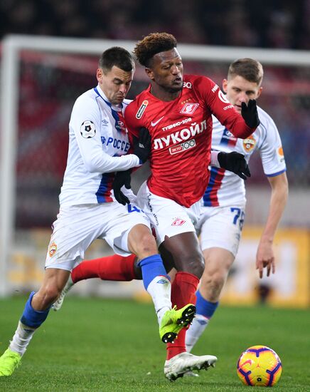 Russia Soccer Premier-League Spartak - CSKA