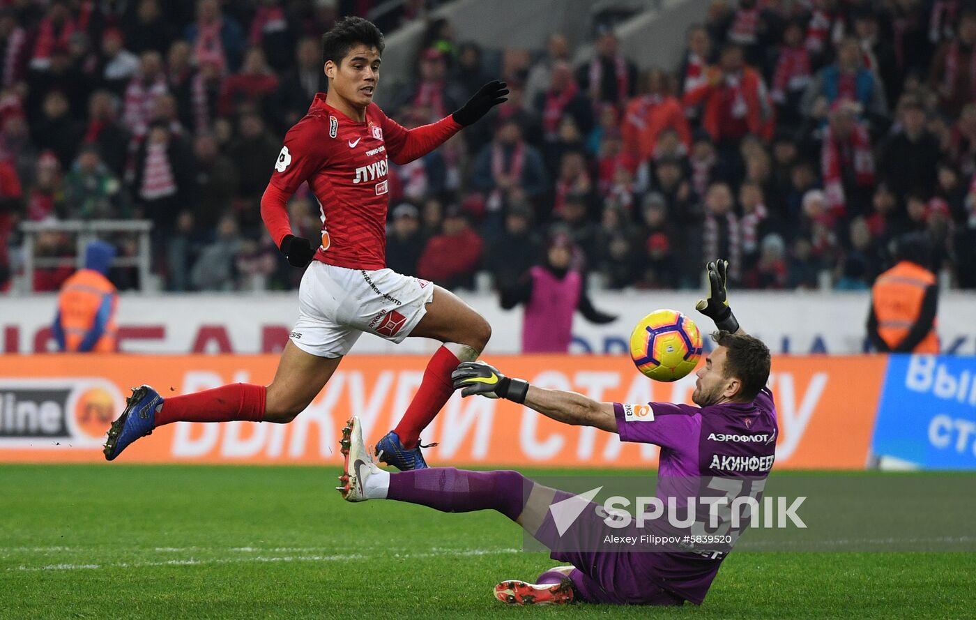Russia Soccer Premier-League Spartak - CSKA