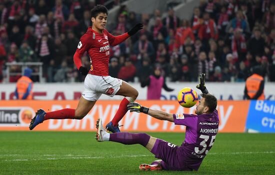 Russia Soccer Premier-League Spartak - CSKA