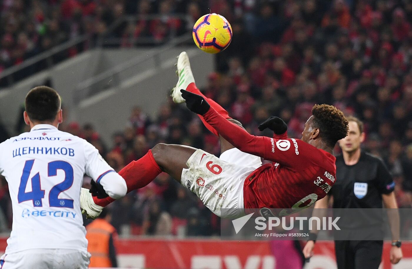 Russia Soccer Premier-League Spartak - CSKA