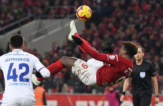 Russia Soccer Premier-League Spartak - CSKA