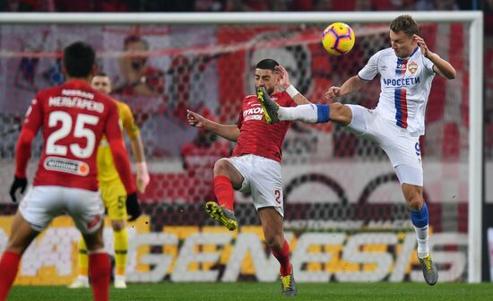 Russia Soccer Premier-League Spartak - CSKA
