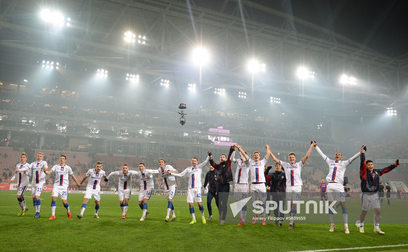 Russia Soccer Premier-League Spartak - CSKA