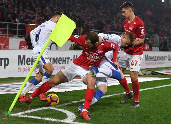 Russia Soccer Premier-League Spartak - CSKA