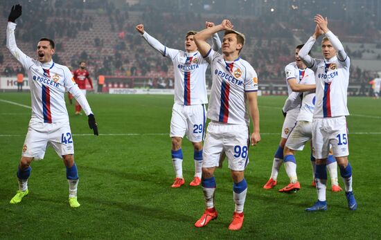 Russia Soccer Premier-League Spartak - CSKA