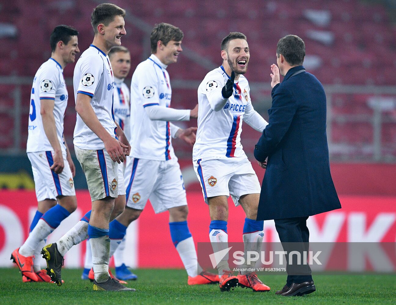 Russia Soccer Premier-League Spartak - CSKA