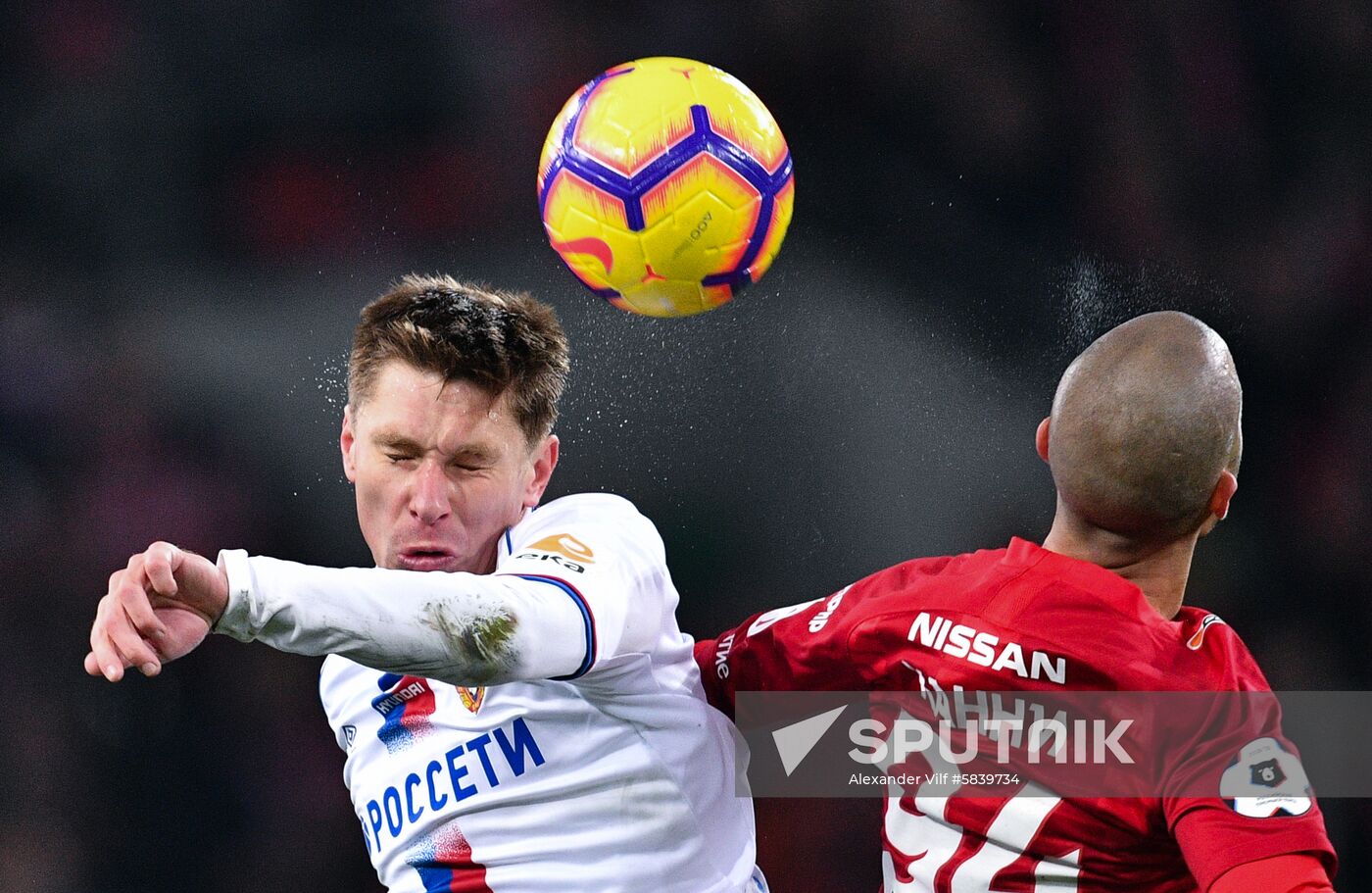 Russia Soccer Premier-League Spartak - CSKA