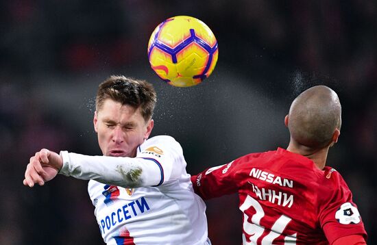 Russia Soccer Premier-League Spartak - CSKA