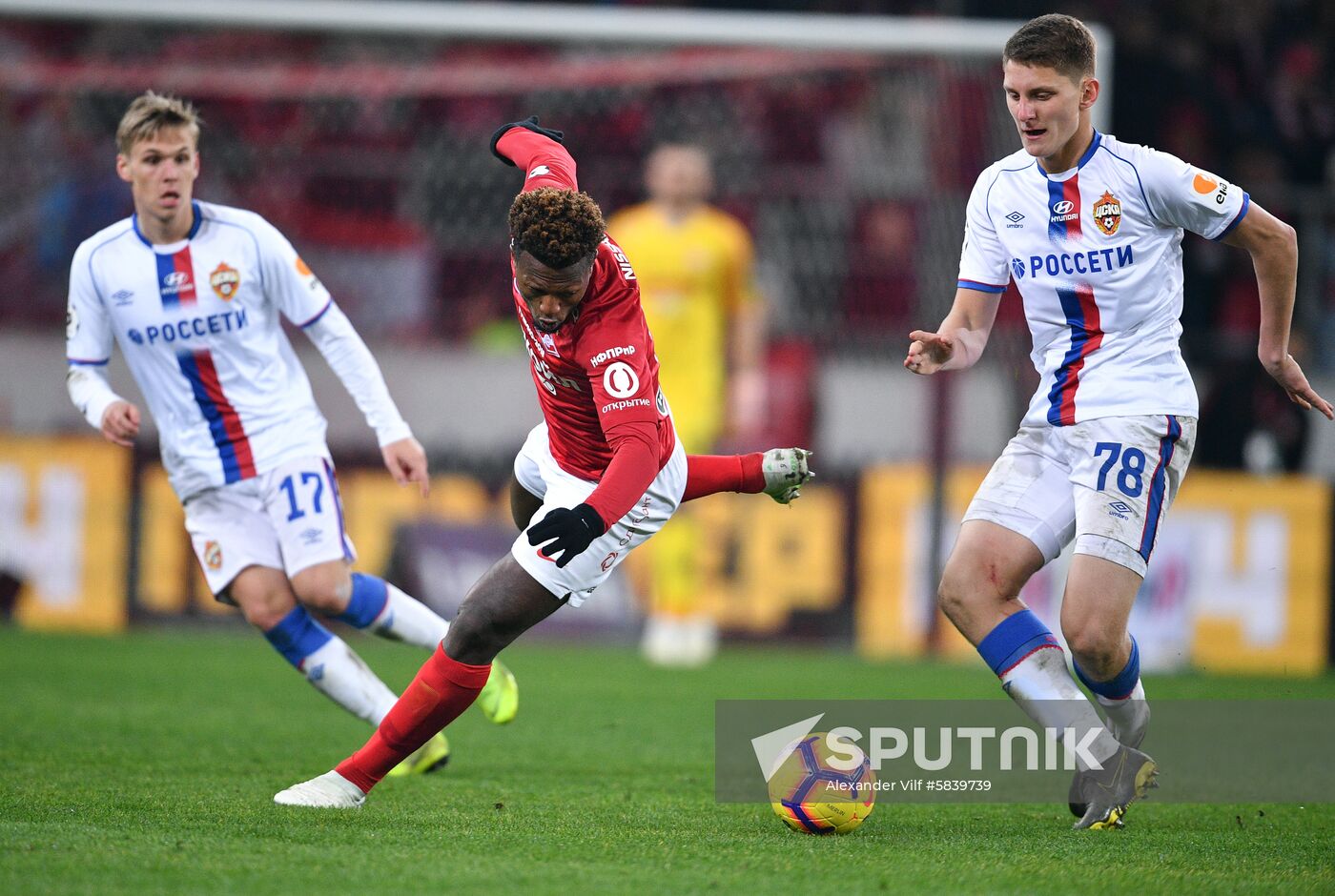 Russia Soccer Premier-League Spartak - CSKA