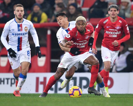 Russia Soccer Premier-League Spartak - CSKA
