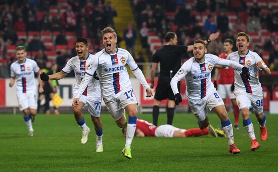Russia Soccer Premier-League Spartak - CSKA