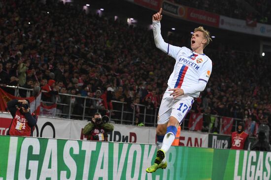 Russia Soccer Premier-League Spartak - CSKA