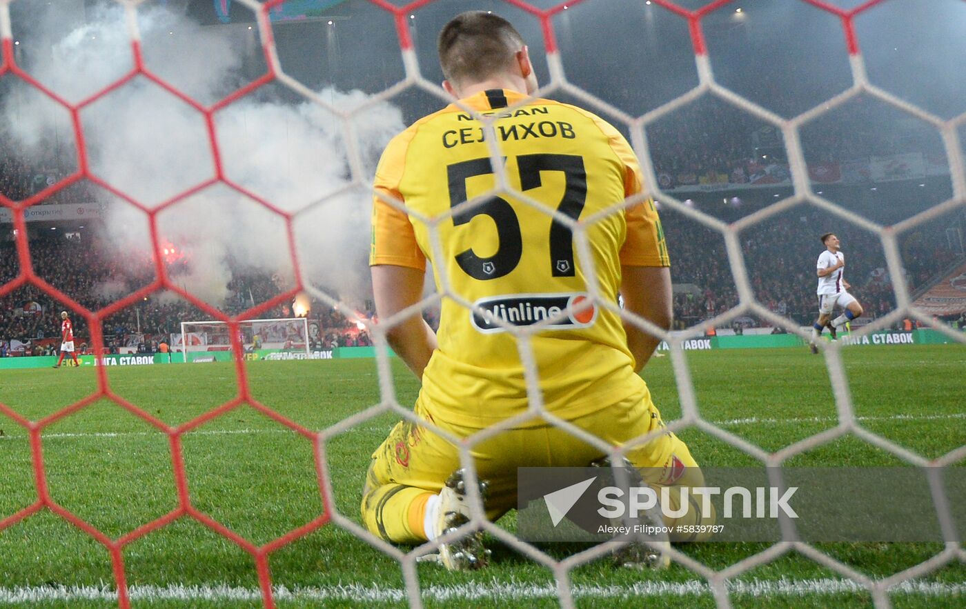 Russia Soccer Premier-League Spartak - CSKA