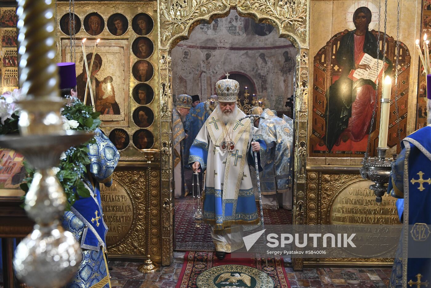 Russia Orthodox Annunciation Day 
