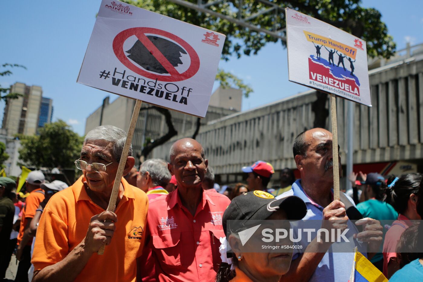 Venezuela Maduro Supporters
