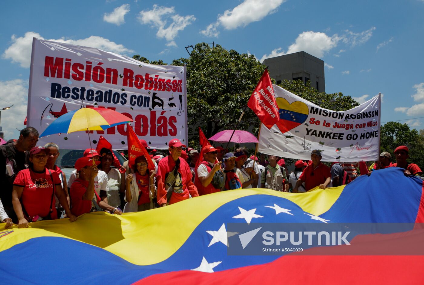 Venezuela Maduro Supporters