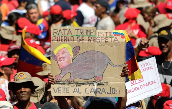 Venezuela Maduro Supporters