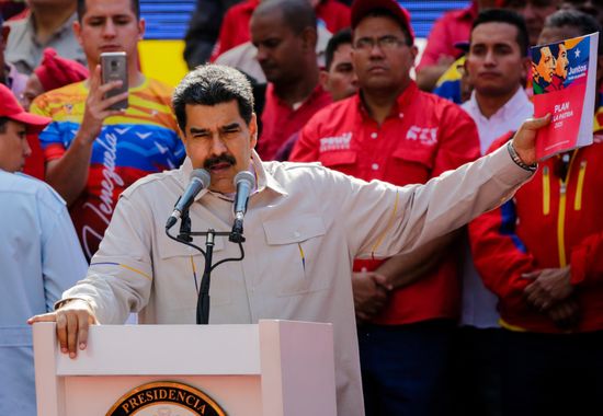 Venezuela Maduro Supporters