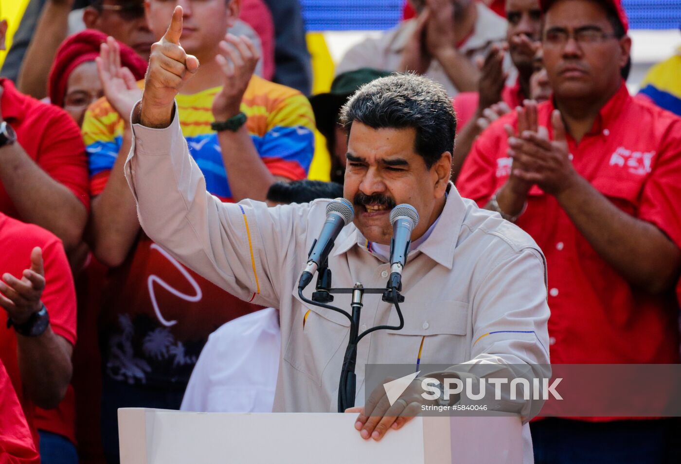 Venezuela Maduro Supporters