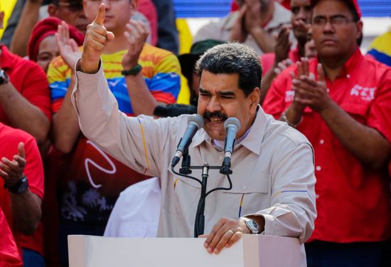 Venezuela Maduro Supporters