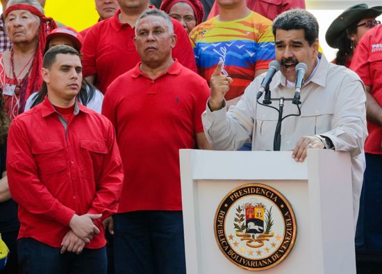 Venezuela Maduro Supporters