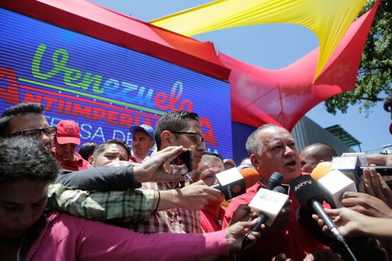 Venezuela Maduro Supporters