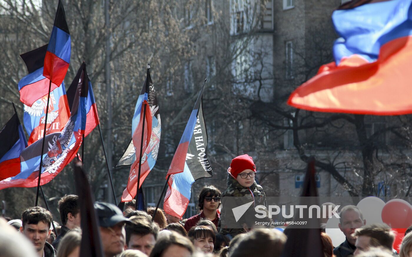 Ukraine DPR Anniversary