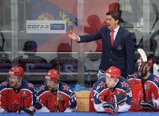 Russia Ice Hockey CSKA - SKA