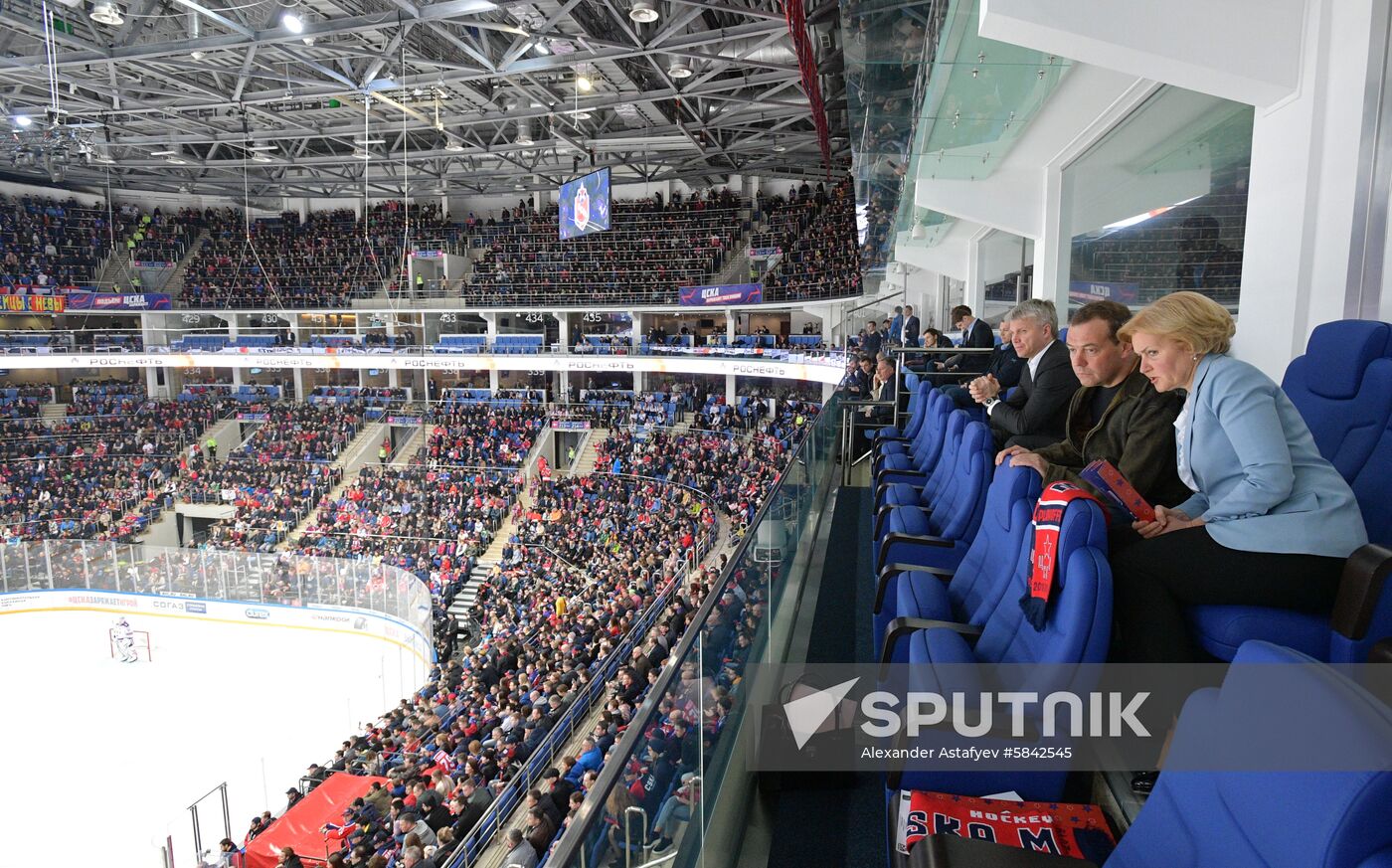 Russia Ice Hockey CSKA - SKA
