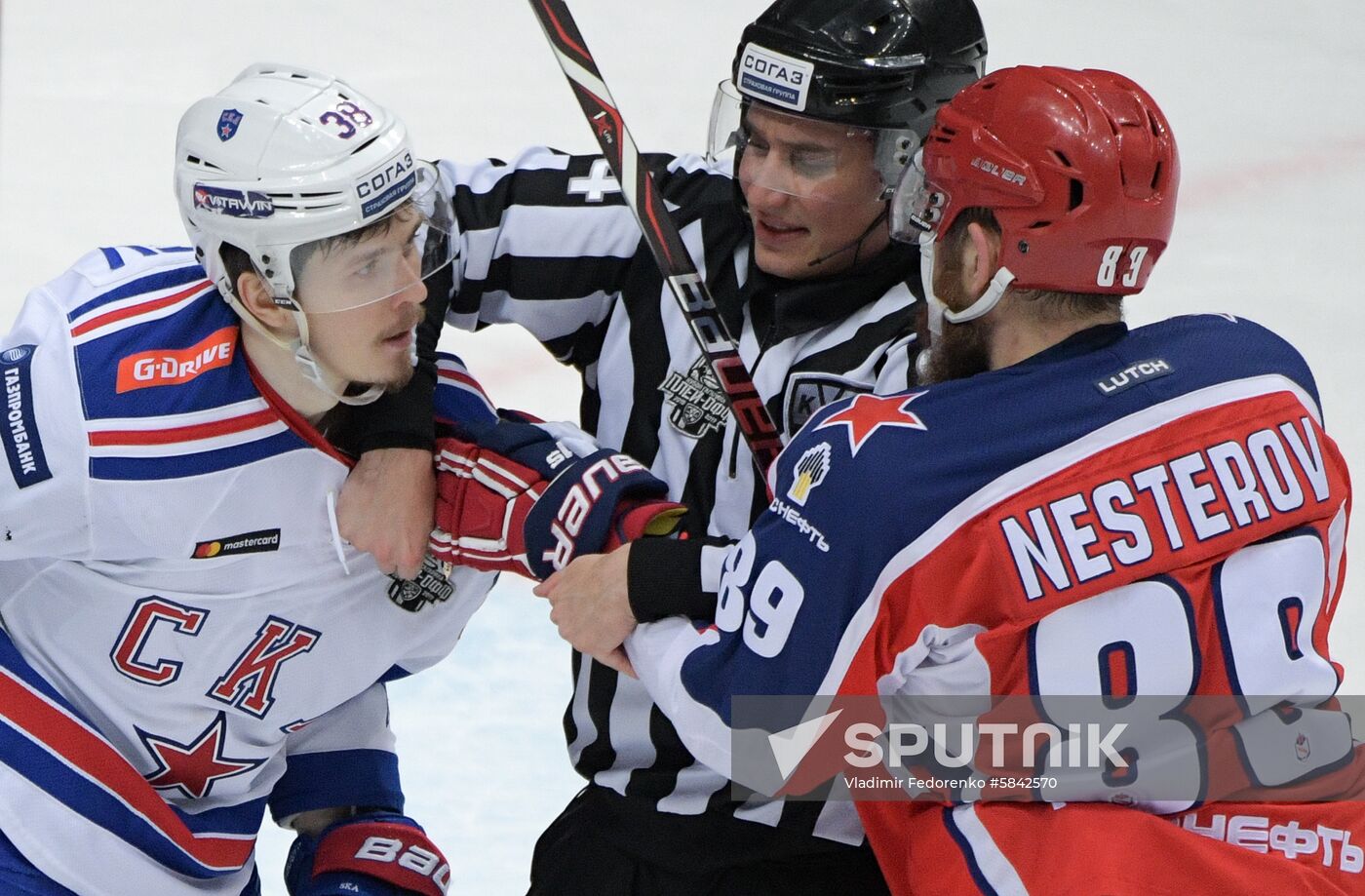 Russia Ice Hockey CSKA - SKA
