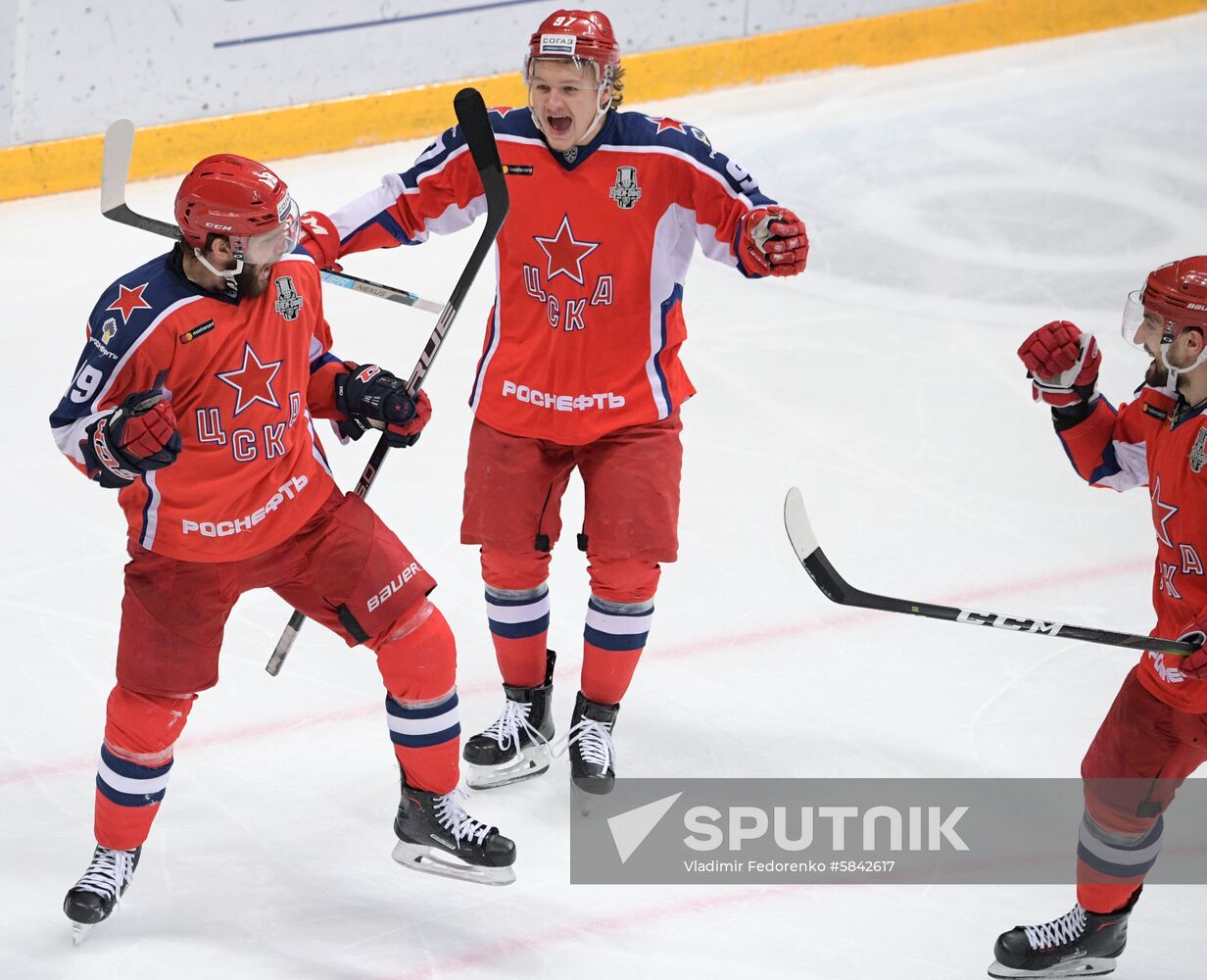 Russia Ice Hockey CSKA - SKA