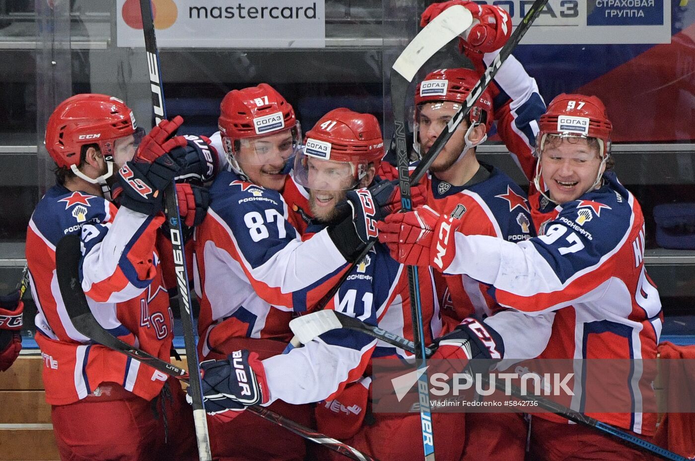 Russia Ice Hockey CSKA - SKA
