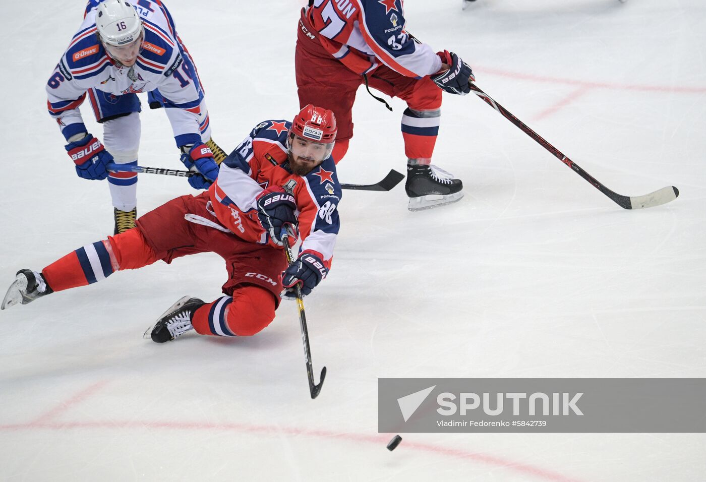 Russia Ice Hockey CSKA - SKA