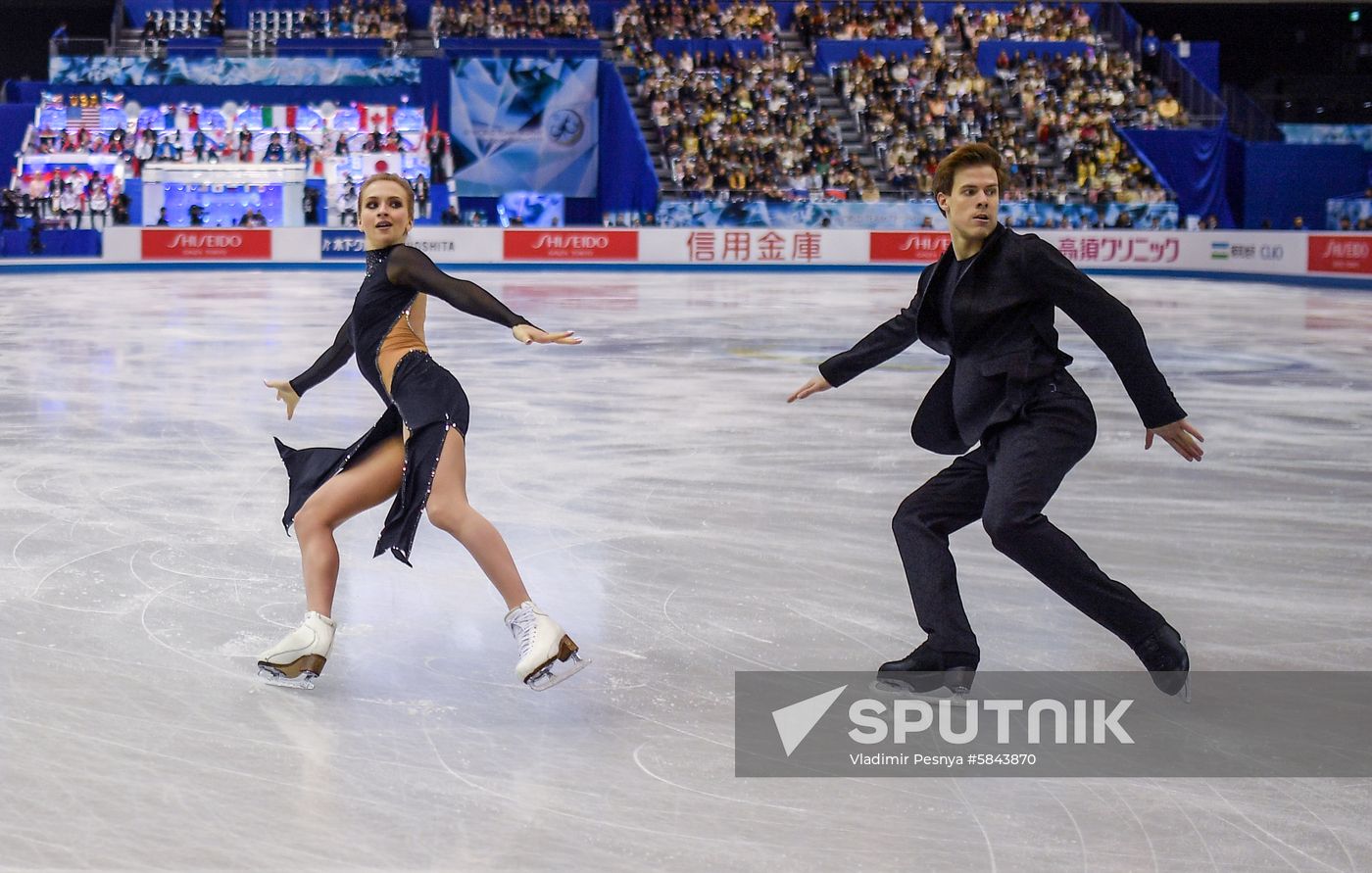 Japan Figure Skating Team Worlds Ice Dance