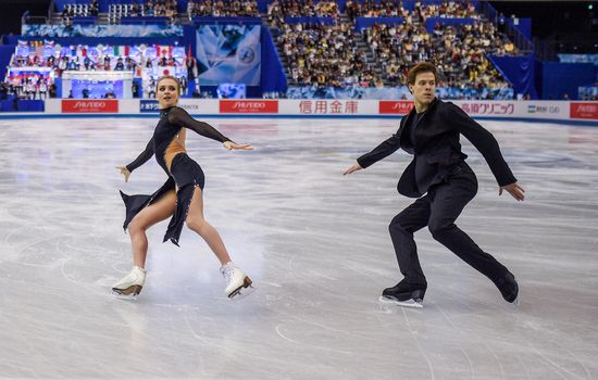 Japan Figure Skating Team Worlds Ice Dance