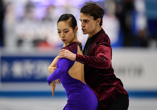 Japan Figure Skating Team Worlds Ice Dance
