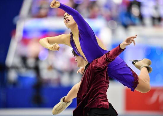 Japan Figure Skating Team Worlds Ice Dance