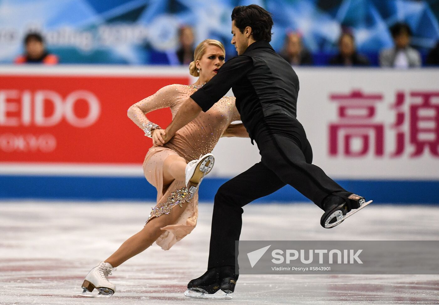 Japan Figure Skating Team Worlds Ice Dance