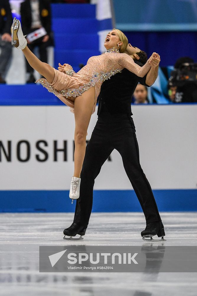Japan Figure Skating Team Worlds Ice Dance